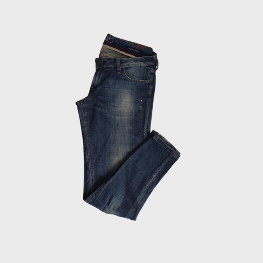 GUESS Beverly Skinny zip ankle jeans